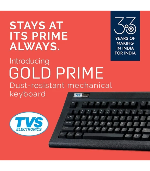TVS ELECTRONICS USB Gold Keyboard - Image 7