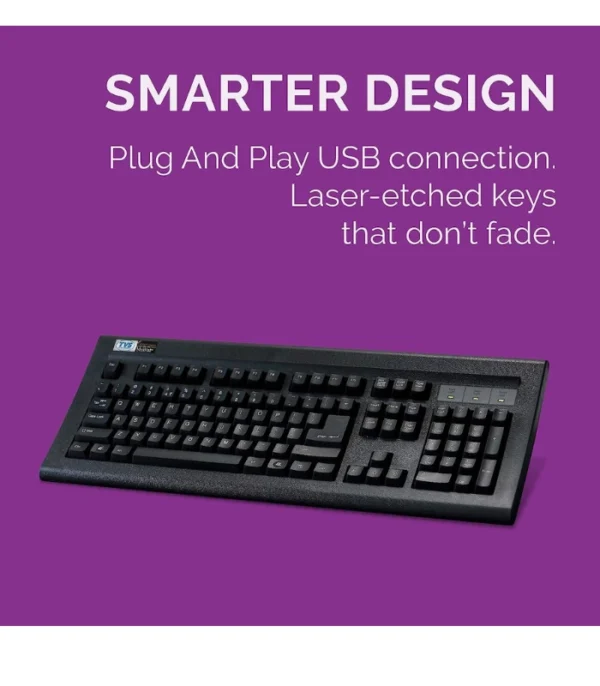 TVS ELECTRONICS USB Gold Keyboard - Image 4