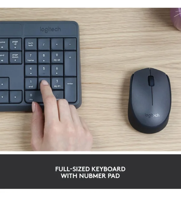 LOGITECH MK235 Wireless Mouse and keyboard - Image 3