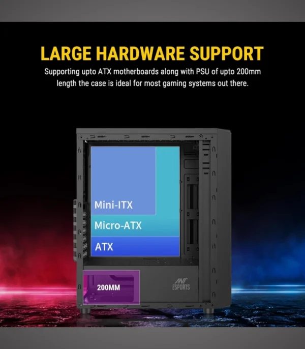 Ant Esports Elite 1100 Mid-Tower Case