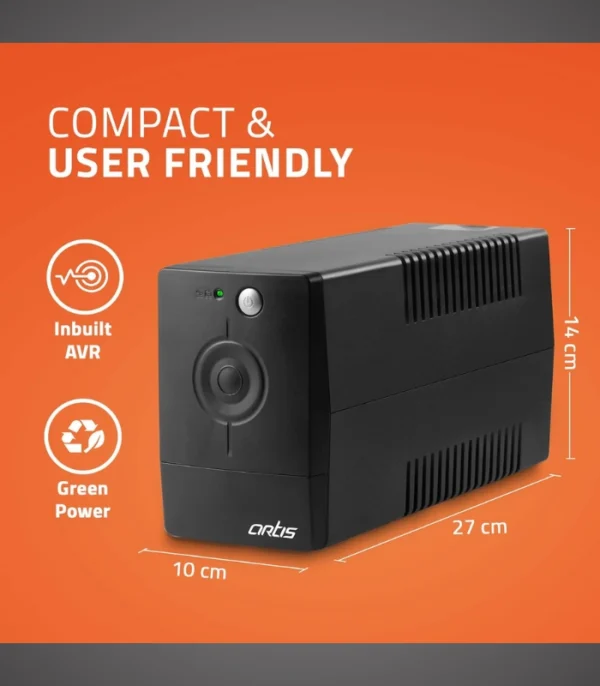 Artis PS-600VA Line Interactive UPS