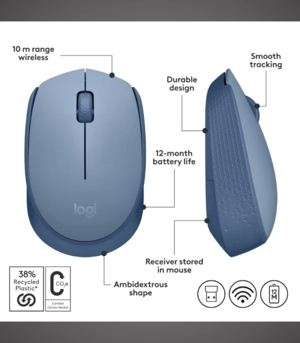 LOGITECH M171 Wireless Mouse