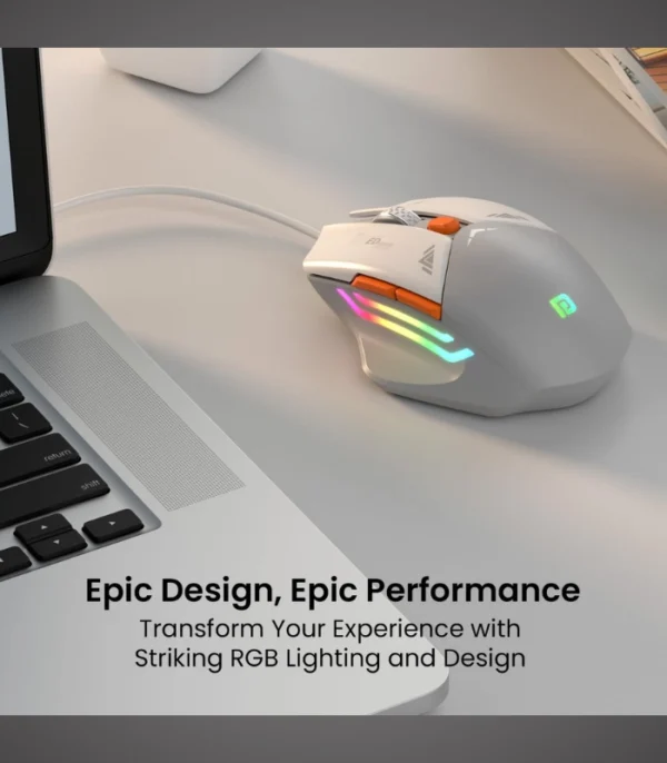 Portronics Vader Wired Gaming Mouse with 6 Buttons
