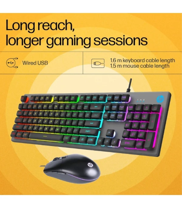 HP KM300F Gaming Keyboard and Mouse Set