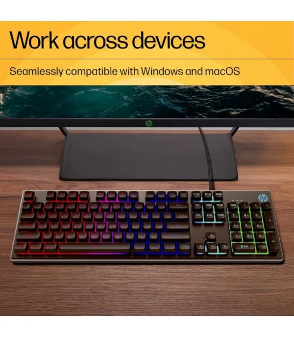 HP KM300F Gaming Keyboard and Mouse Set