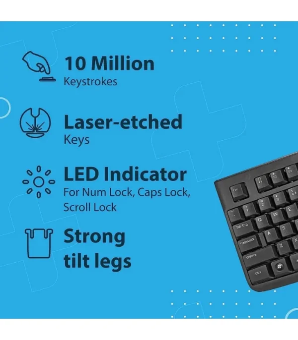 TVS Champ Plus Wired Keyboard