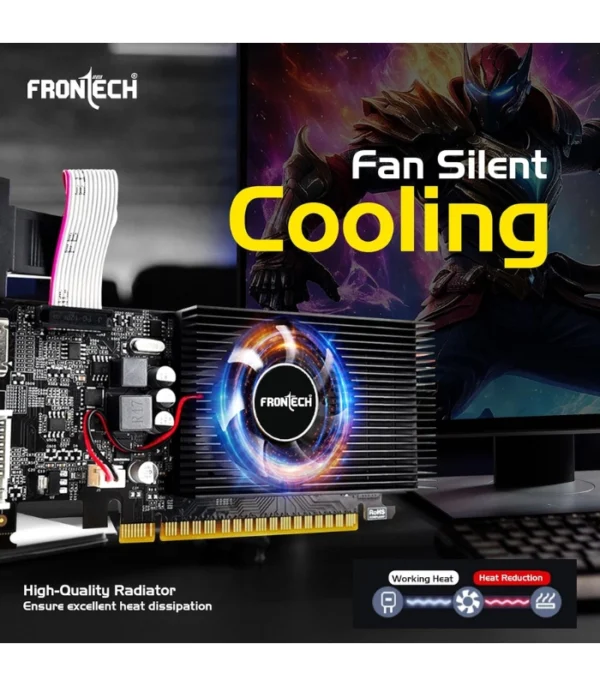 FRONTECH GT610-2GD3 Graphics Card with 2 GB DDR3
